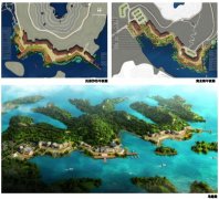 湖北武當山太極湖生態三島旅游區